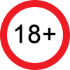 18 plus age restriction